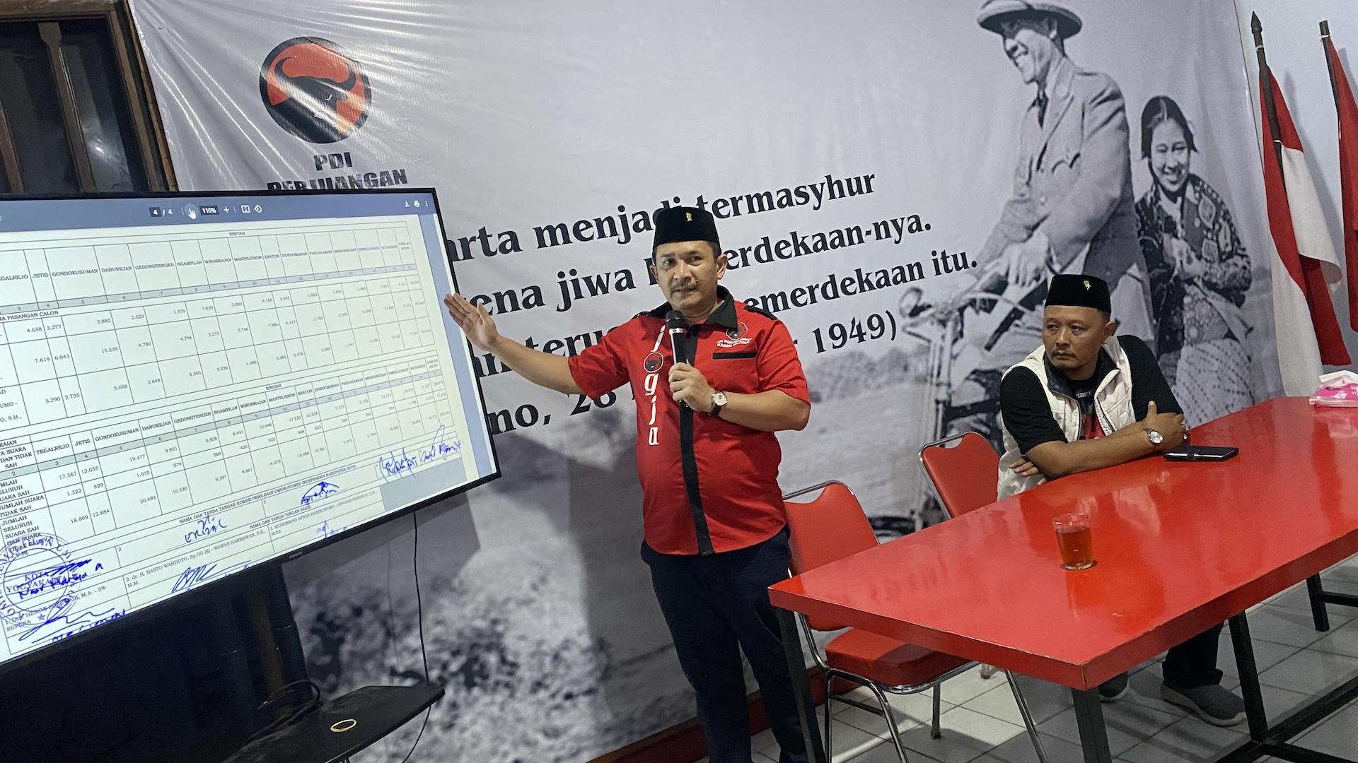 Sikapi Hasil Rekapitulasi Pilkada 2024 Tingkat Kota Yogya, PDIP: Terima Kasih Rakyat Jogja