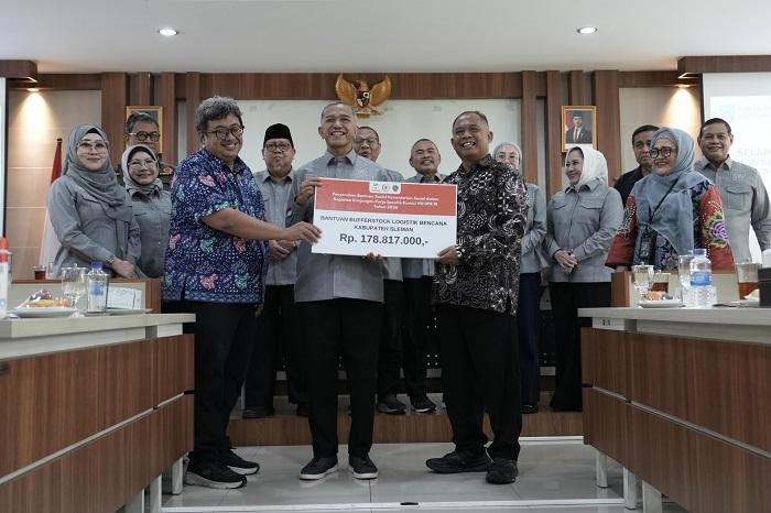 Sleman Terima Bantuan Kesiapsiagaan Bencana Senilai Ratusan Juta Rupiah