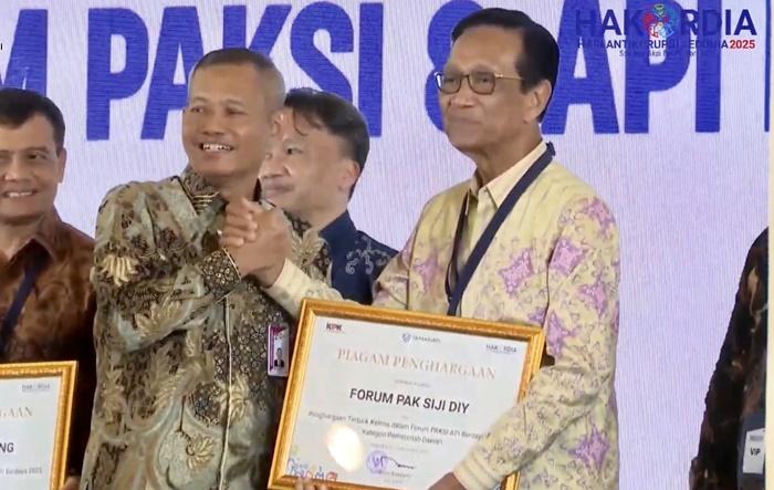 Puncak Hakordia 2025 di Yogyakarta Tegaskan Komitmen Bersama Lawan Korupsi