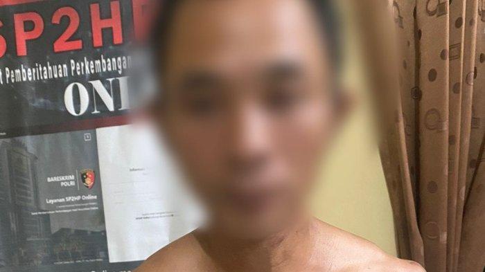 Terekam CCTV Maling Beraksi Malam Hari Tanpa Kain Menempel Alias Bugil