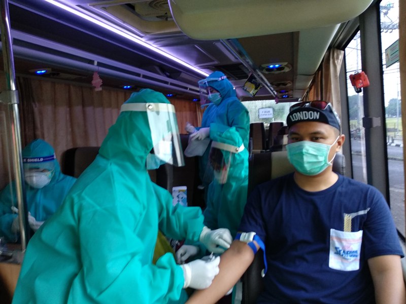 BREAKING NEWS : Polda DIY Gelar Rapid Test Acak di Tugu, Malioboro dan Alun-alun Utara Yogyakarta