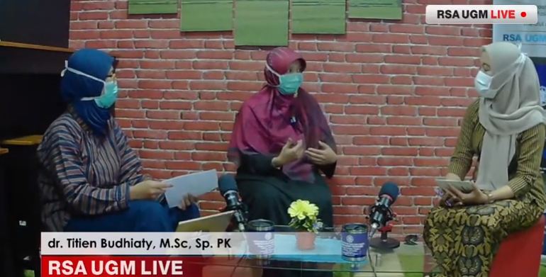 Dokter Spesialis Patologi RSA UGM: Perjalanan Covid-19 di Tubuh Bisa Dilihat dari Rapid Tes dan PCR