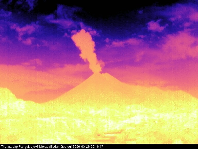 Gunung Merapi Kembali Meletus Minggu Dini Hari, Erupsi Kelima di 3 Hari Terakhir