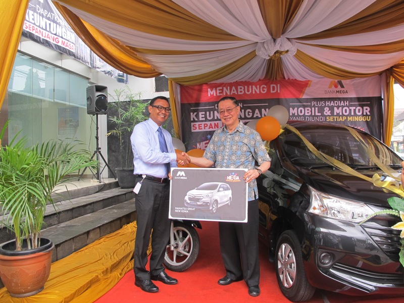 Program Undian Dongkrak Volume dan Nasabah Bank Mega Hingga 50 Persen