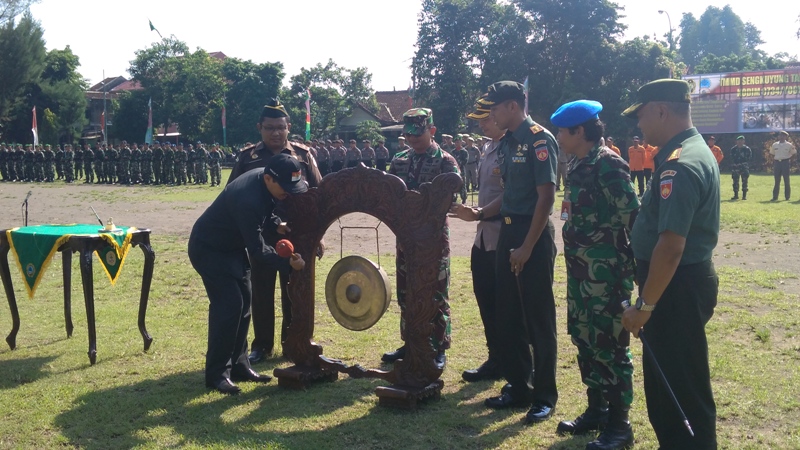 Heroe Poerwadi Buka TMMD Sengkuyung 2019, Tahun Ini Sasar Kelurahan Purbayan