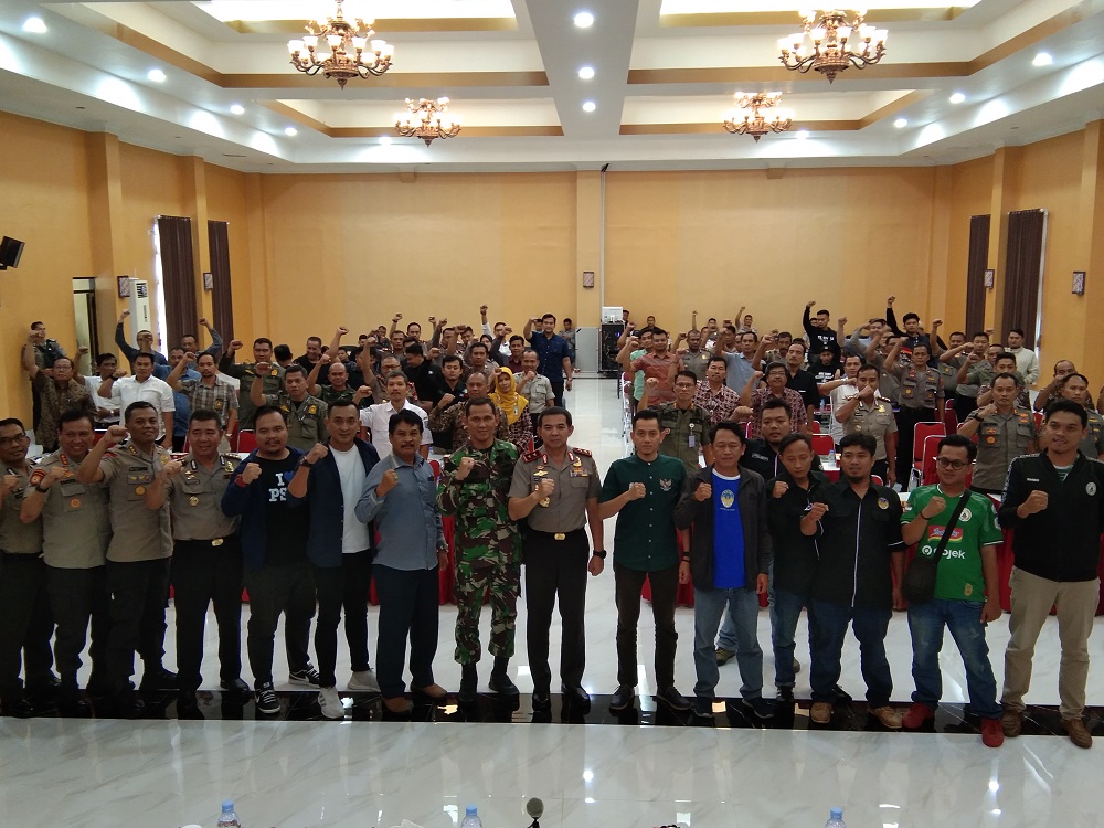 Jaga Kondusifitas, Polda DIY Ajak Praktisi Sepakbola Tekan Pernyataan Sikap