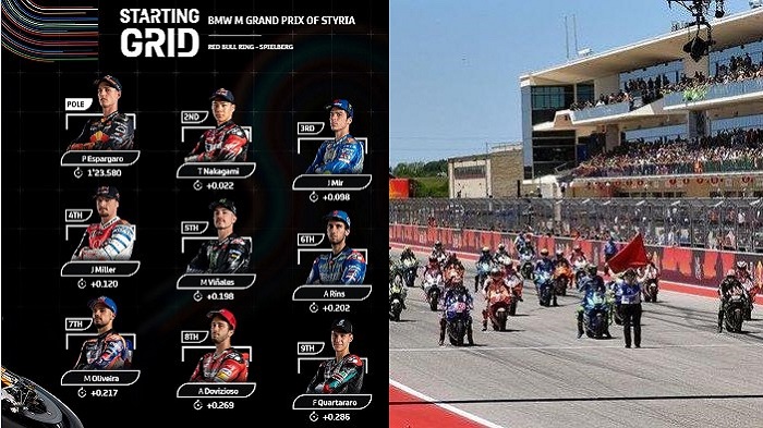 LINK Live Streaming Trans7 FOX Sports MotoGP Styria 2020 - STARTING GRID