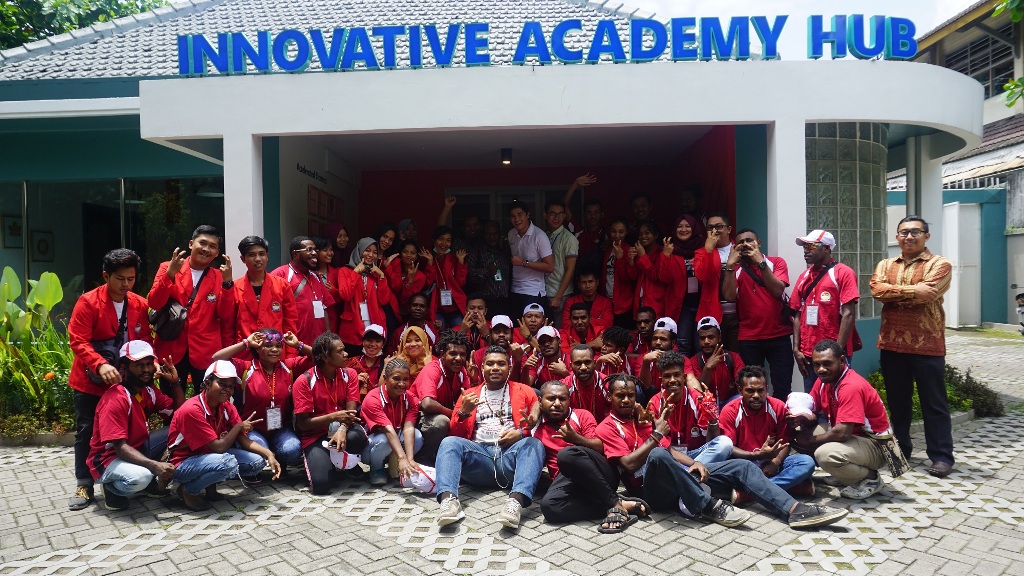 Mahasiswa Universitas Satya Wiyata Mandala Kunjungi Innovative Academy (IA) HUB UGM