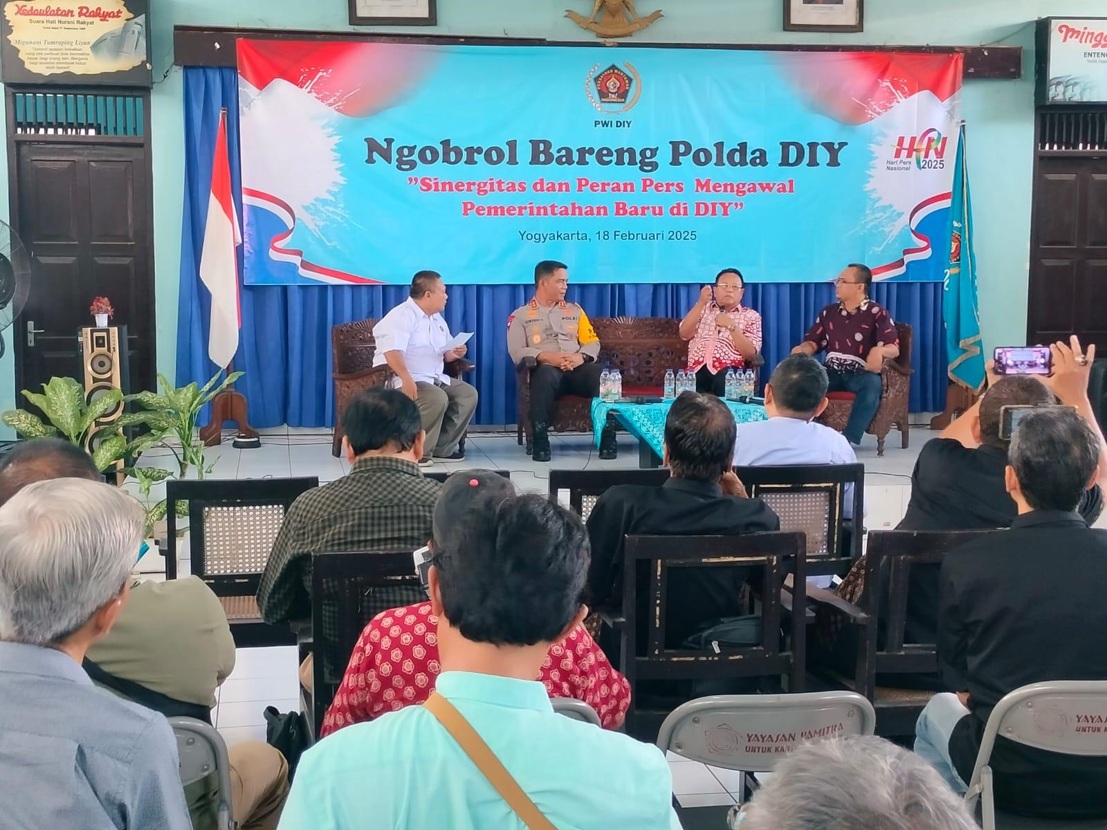 Ngobrol Bareng Polda DIY: Media Mainstrem Harus Jadi Rujukan Utama Memverifikasi Informasi