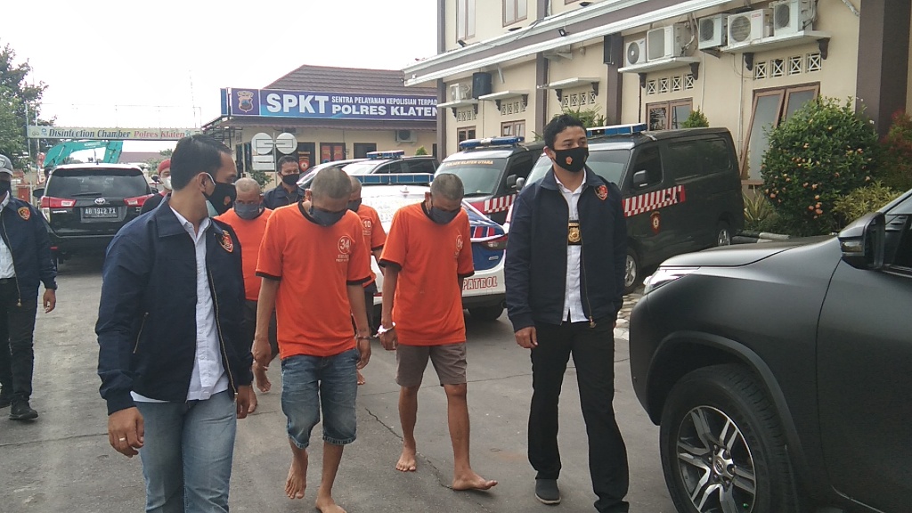 Komplotan Pelaku Pembobol ATM di Klaten Diringkus Polisi
