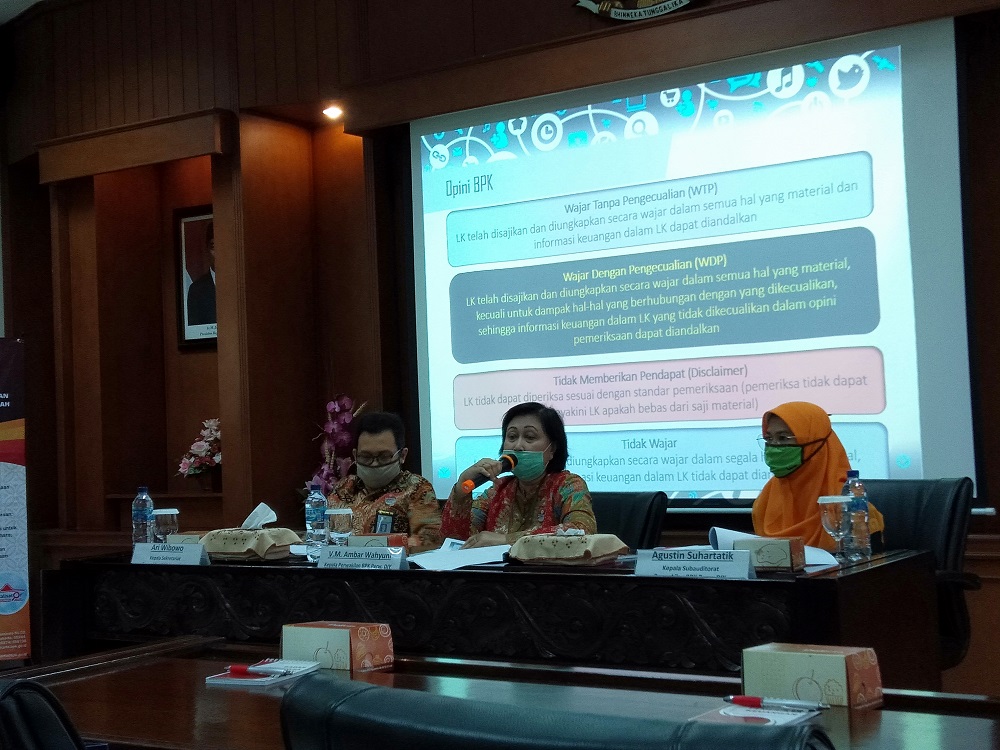 Seluruh Pemerintah Kabupaten/Kota dan Provinsi DIY Raih WTP dalam Pemeriksaan Keuangan