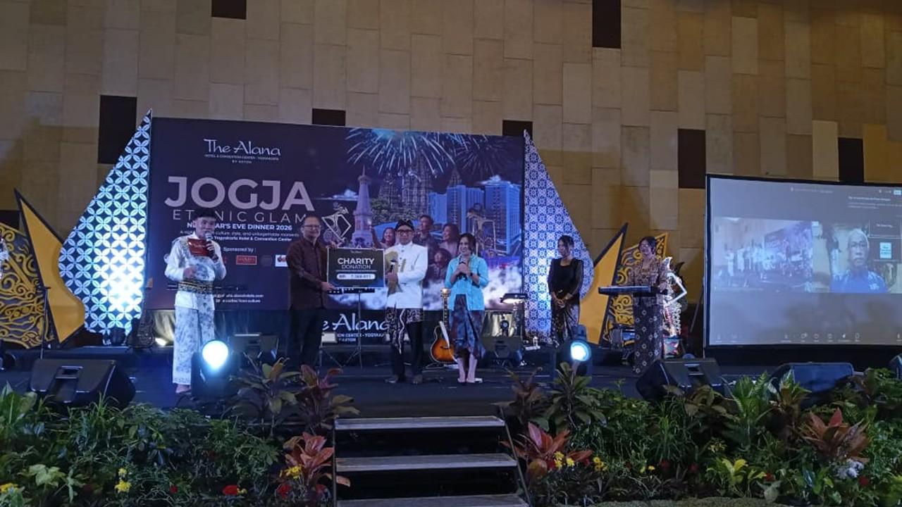 Rayakan Tahun Baru 2026, The Alana Hotel Gelar Jogja Ethnic Glam dan Penggalangan Dana