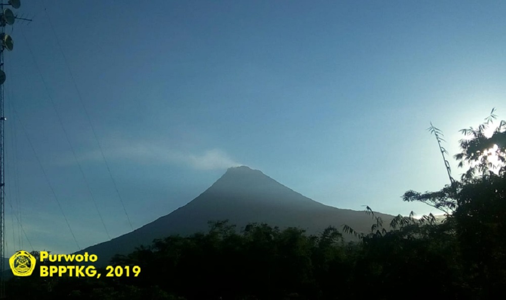 Update Aktivitas Gunung Merapi Sabtu 30 Maret 2019, Guguran Lava dan Awan Panas Terjadi Sejak Jumat