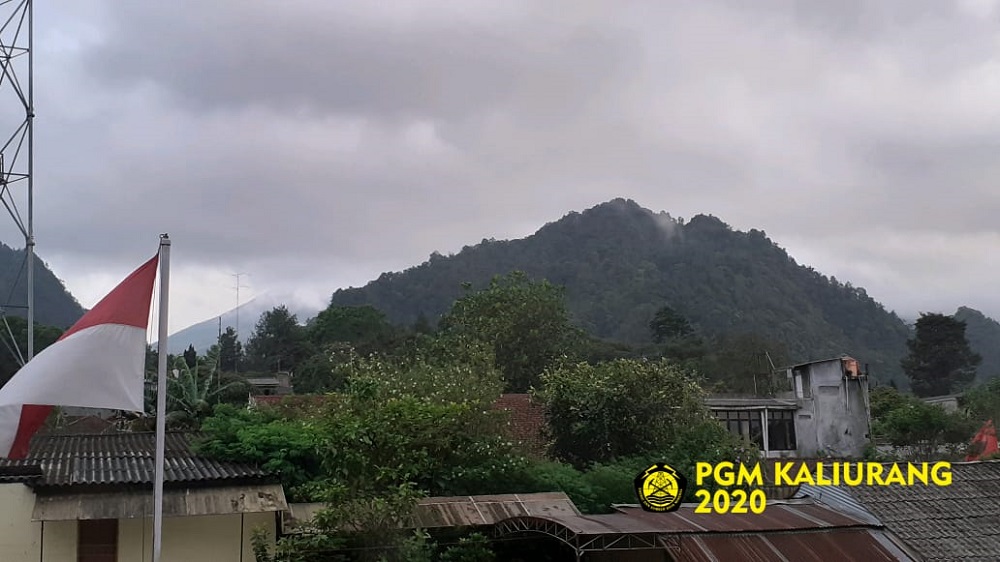 Terdengar 9 Kali Guguran dari Puncak Gunung Merapi Sepanjang Rabu Kemarin