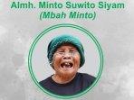 MBAH MINTO KLATEN MENINGGAL DUNIA