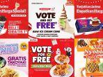INFO-Promo-Pemilu-14-Februari-2024-Dunkin-Ichiban-Hokben-Richeese-CFC-AW-Hypermart-Holland-Bakery.jpg