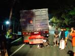 Pemotor Meninggal Dunia Usai Tabrak Truk Parkir di Wates Kulon Progo