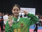 Rayinda Alexandra Rebut Emas Pertama DIY di PON Bela Diri 2025, dari Sekolah ke Panggung Nasional