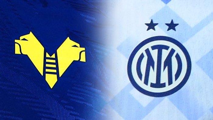 GIORNATA SERIE A - Logo Hellas Verona vs Inter Milan.