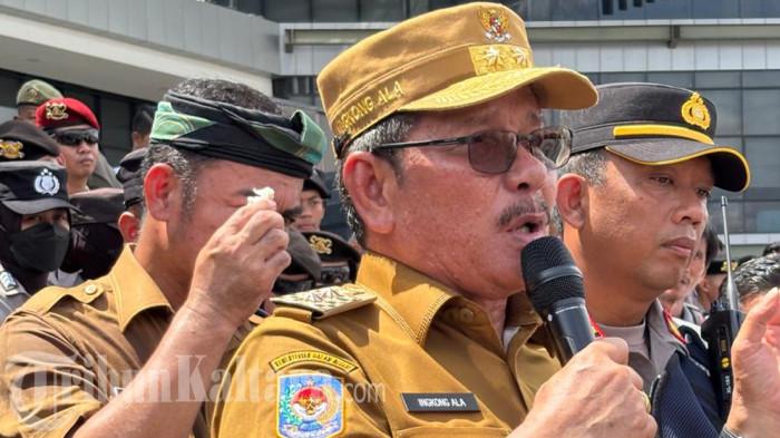 08062026 Wagub Kaltara temui demonstran 02