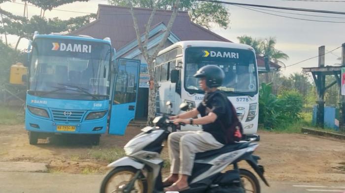 JADWAL DAMRI - Bus DAMRI rute KTT-Tanjung Selor akan berangkat melalui terminal di Jalan Perintis, Tideng Pale, Kecamatan Sesayap, KTT, Kaltara, Rabu (4/3/2026). Berikut ini merupakan update Jadwal Damri Tana Tidung ke Tanjung Selor pada Rabu 4 Maret 2026, cek juga harga tiket terbaru. (TribunKaltara.com / Rismayanti)