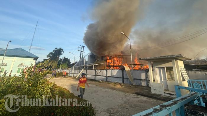 KEBAKARAN RESPEN TUBU - Kebakaran di Desa Respen Tubu, Kecamatan Malinau Utara, Malinau, Kalimantan Utara, Minggu (25/1/2026)