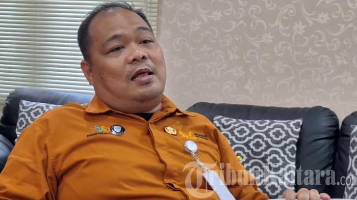 KUNJUNGAN WISMAN - Kepala Badan Pusat Statistik (BPS) Kabupaten Nunukan, Iskandar Ahmaddien, saat ditemui di Nunukan. ARSIP-TribunKaltara.com 