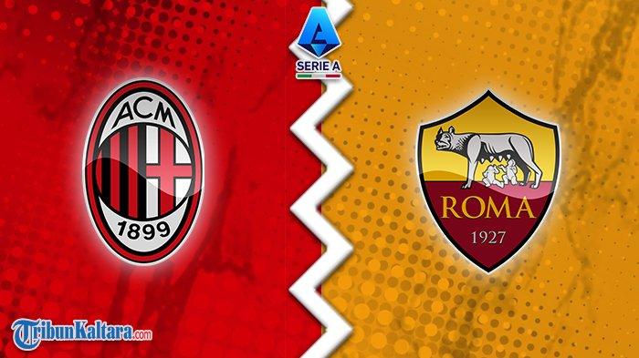 AC Milan vs AS Roma di Liga Italia Serie A. (TribunKaltara.com/Cornel Dimas Satrio K)