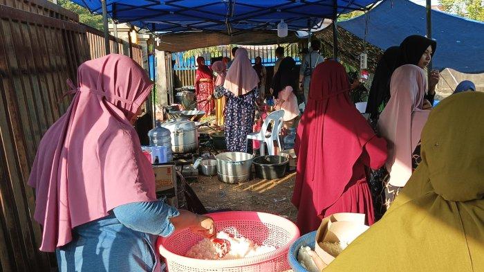 Genangan Mulai Surut, Dapur Umum Didirikan Tanggap Kebutuhan Warga Terdampak Pasca Banjir di Malinau