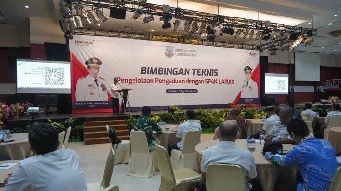 Staf Ahli Gubernur Kaltara Buka Bimtek SP4N LAPOR Tingkatkan Kualitas Pengelola