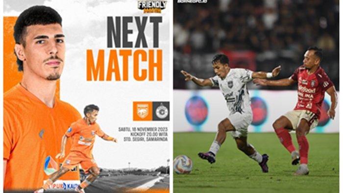 Jeda Kualifikasi Piala Dunia 2026, Tim Liga 1 Borneo FC Jamu Perak FC Malaysia di Stadion Segiri