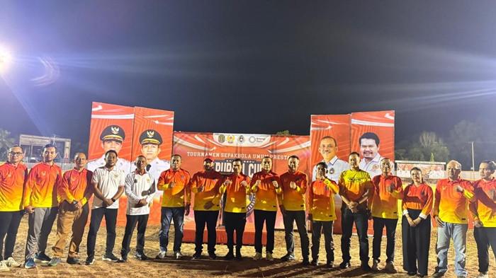 Bupati Nunukan Irwan Sabri membuka Bupati Cup 2026