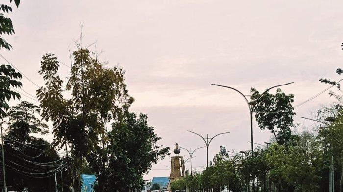 PRAKIRAAN CUACA KALTARA - Cuaca berawan di Tanjung Selor, Bulungan Kalimantan Utara beberapa waktu lalu. Simak prakiraan cuaca Kaltara hari ini Senin 13 Oktober 2025, berawan dan berpotensi hujan ringan.