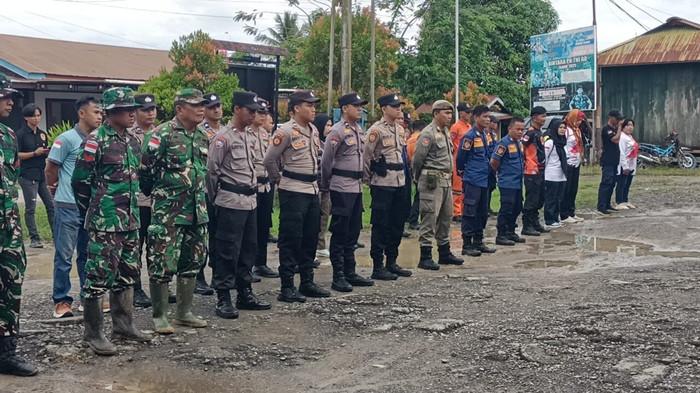 Fajar Budhayanto, memimpin Apel Gabungan Siaga Bencana