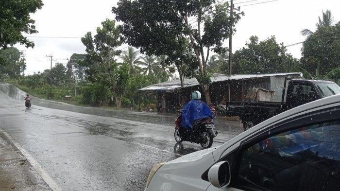 PRAKIRAAN CUACA KALTARA - Hujan ringan di Pulau Nunukan, Kalimantan Utara, belum lama ini. Simak prakiraan cuaca Kaltara (16/11/2025), didominasi cerah berawan, sejumlah wilayah hujan ringan malam hari.