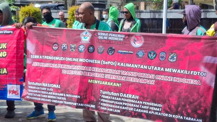 Ini aspirasi dan tuntutan ojol kepada DPRD Tarakan dan Pemkot Tarakan