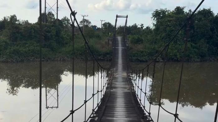 Jembatan Desa Tanjung Buka SP7 rusak 20052026