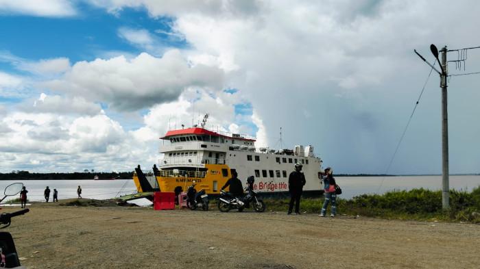 Pukul 13.00 Wita Siang Ini, Kapal Feri KMP Manta dari Pelabuhan Sebawang Tana Tidung Menuju Tarakan