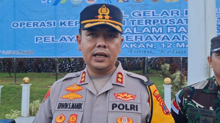 KAPOLRES TARAKAN- Kapolres Tarakan, AKBP Erwin S. Manik.