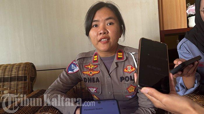 OPERASI CIPTA KONDISI – Kasat Lantas Polres Malinau, Iptu Dhea Gustriwidya Ningrum, saat ditemui di Mapolres Malinau. ​Kasat Lantas Polres Malinau, Iptu Dhea Gustriwidya Ningrum, menjelaskan bahwa operasi ini menyasar pelanggaran yang kasat mata dan berpotensi memicu kecelakaan serta keresahan warga. (TribunKaltara.com/Mohamad Supri)