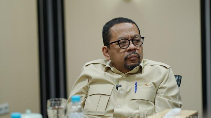 MBG - Kepala Badan Komunikasi Republik Indonesia (Bakom RI) Muhammad Qodari saat melakukan audiensi ke Tribun Network, Jakarta, Selasa (12/5/2026). Kepala Badan Komunikasi Pemerintah (Bakom) RI Muhammad Qodari mengatakan masyarakat semakin merasakan manfaat dari Program Makan Bergizi Gratis (MBG) termasuk dalam aspek kemudahan memperoleh makanan bergizi. TRIBUNNEWS/LUTFI AKHMAL