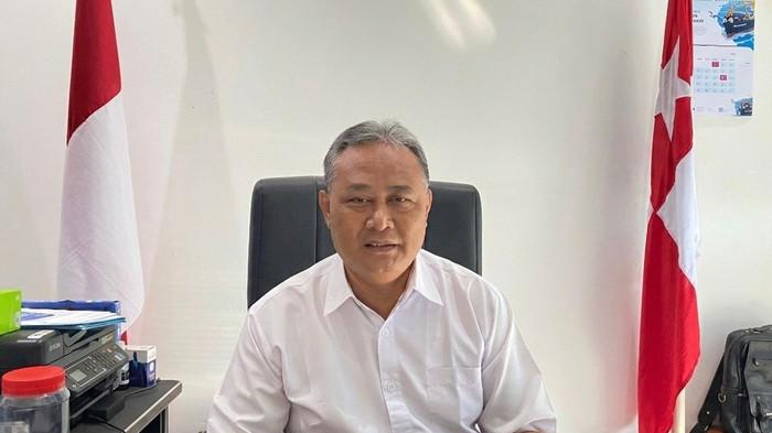 PELNI - Kepala Cabang Pelni Nunukan, Sudjito, saat ditemui di Nunukan baru-baru ini. PT Pelni Cabang Nunukan memastikan seluruh persiapan angkutan Lebaran telah siap, mulai dari armada kapal hingga sistem pembelian tiket yang kini semakin mudah.(TribunKaltara.com/Fatimah Majid)  