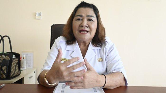 Kepala Dinas Ketahanan Pangan Kabupaten Malinau, Magdalena saat ditemui di Kantor Dinas Ketahanan Pangan Kabupaten Malinau, Kalimantan Utara, Rabu (4/9/2024).
(TRIBUNKALTARA.COM / MOHAMMAD SUPRI)