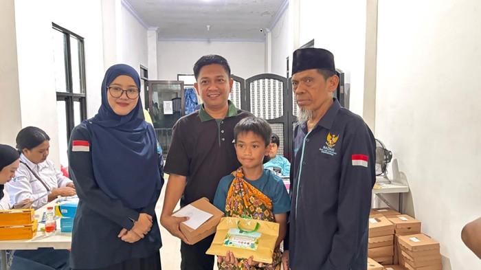 Khitanan Massal yang digelar Baznas Kabupaten Nunukan di Kantor Baznas Nunukan