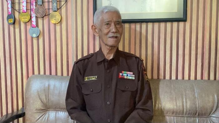 VETERAN KONFRONTASI PERBATASAN - Kliwon Heri Siswadi, veteran konfrontasi RI-Malaysia yang sejak dekade 1960-an berdiri tegak di garis depan pertahanan Indonesia, tepatnya di wilayah Gunung Krayan, Kabupaten Nunukan, Kalimantan Utara.