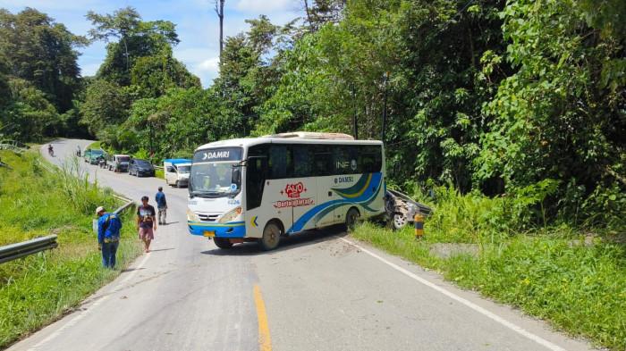 2 Kali Kecelakaan dalam Setahun, Dishub Tana Tidung Katara Soroti Kelayakan Bus DAMRI Rute Perintis