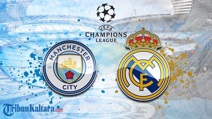 PEMAIN ABSEN - Ilustrasi jelang duel Man City vs Real Madrid di Liga Champions dini hari nanti. Intip daftar pemain absen jelang laga Man City vs Real Madrid di Liga Champions, lengkap reaksi terbaru Pep Guardiola. (TribunKaltara.com/Cornel Dimas Satrio K)
