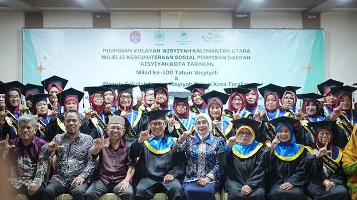 Momen peringatan Milad ke-109 Aisyiyah di Gedung Aisyiyah Panti Putri Melati, Kota Tarakan