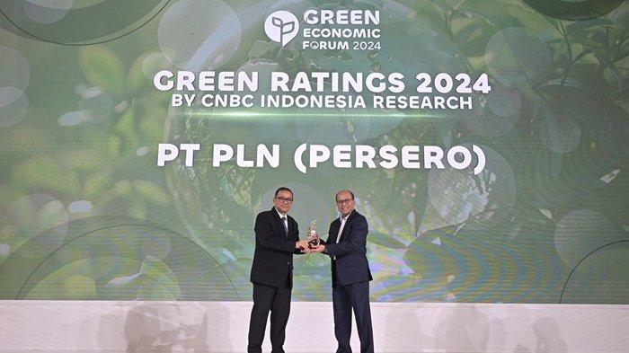 Green Economic Forum 2024, PLN Raih Green Business Ratings Terbaik di Sektor Energi dan Pertambangan