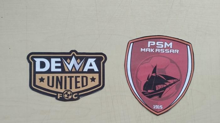 CARA PSM MENANG - Logo Dewa United dan PSM. Terungkap inilah cara PSM Makassar sehingga sukses melibas Dewa United di Super League, bek Juku Eja yakni Aloisio Soares Neto beri bocoran terbaru.